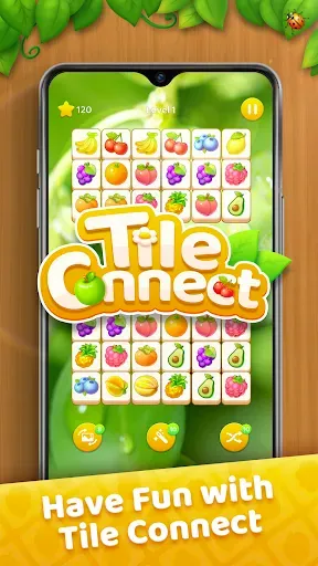 Скриншот 1 — Tile Connect - игра на подбор