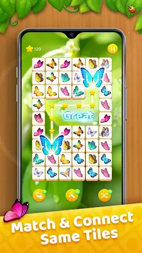 Скриншот 2 — Tile Connect - игра на подбор