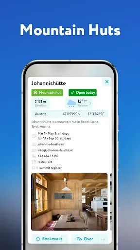 Скриншот 2 — PeakVisor - 3D Maps & Peaks ID
