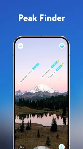 Скриншот 3 — PeakVisor - 3D Maps & Peaks ID