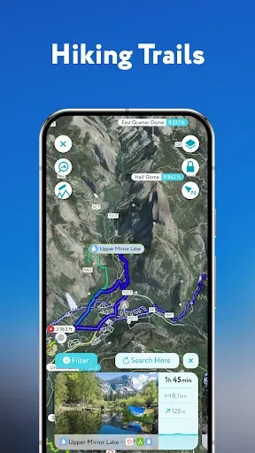Скриншот 4 — PeakVisor - 3D Maps & Peaks ID