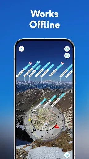 Скриншот 7 — PeakVisor - 3D Maps & Peaks ID