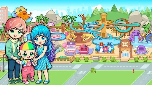 Скриншот 1 — Tizi Игры в аквапарке