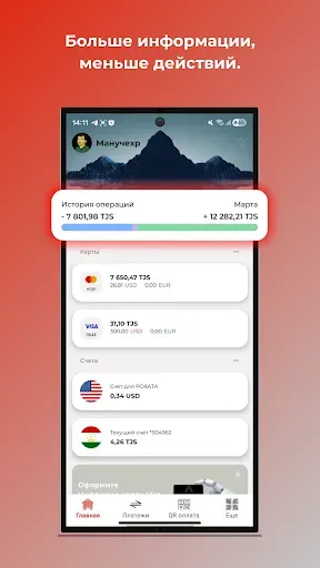 Скриншот 1 — ActivBank