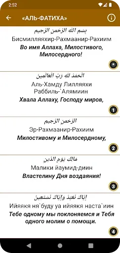 Скриншот 2 — Сура Ясин