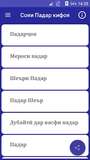 Скриншот 1 — Сояи Падар кифоя