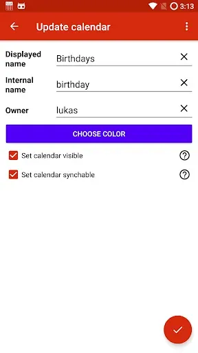 Скриншот 3 — iCal Import/Export CalDAV