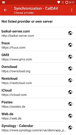 Скриншот 4 — iCal Import/Export CalDAV