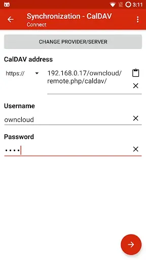 Скриншот 5 — iCal Import/Export CalDAV