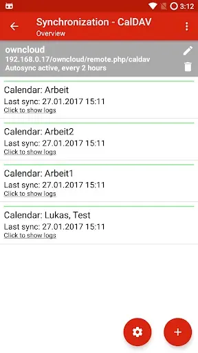 Скриншот 6 — iCal Import/Export CalDAV