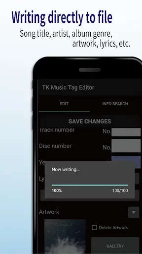 Скриншот 2 — TK Music Tag Editor -Complete-