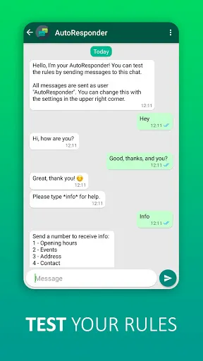 Скриншот 5 — Автоответчик для WA