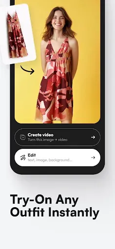 Скриншот 1 — Blend: AI Videos Logos Try On