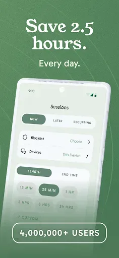 Скриншот 2 — Freedom: App & Website Blocker