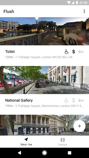 Скриншот 1 — Flush Public Toilets/Restrooms