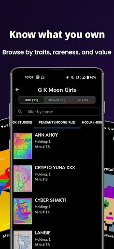 Скриншот 4 — token.art: NFT Wallet Viewer