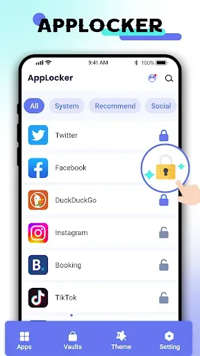 Скриншот 2 — App Lock-блокировка приложений