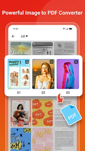 Скриншот 2 — PDF Reader - Изображение в PDF