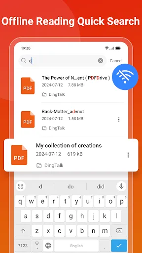 Скриншот 3 — PDF Reader - Изображение в PDF