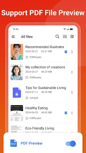 Скриншот 5 — PDF Reader - Изображение в PDF