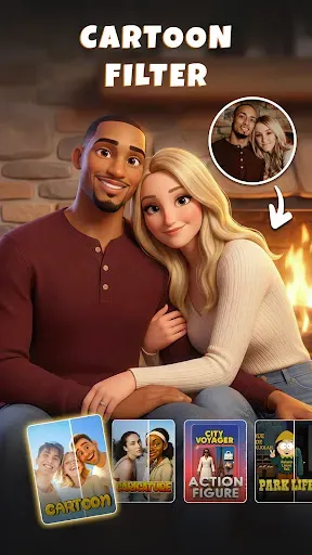 Скриншот 4 — ToonApp AI+ Viral Photo Maker