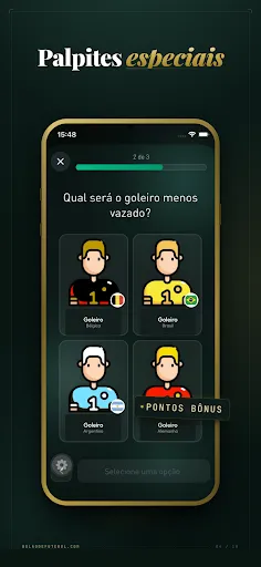 Скриншот 4 — Bolão de Futebol Copa 2026
