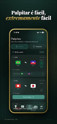 Скриншот 6 — Bolão de Futebol Copa 2026