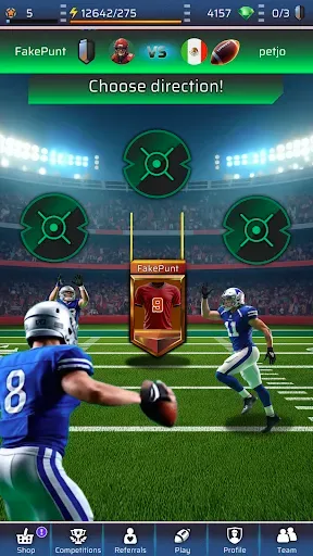 Скриншот 1 — Touchdown - Football PVP Game