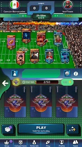 Скриншот 2 — Touchdown - Football PVP Game