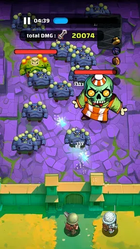 Скриншот 2 — Zombie Fortress: Idle Defense