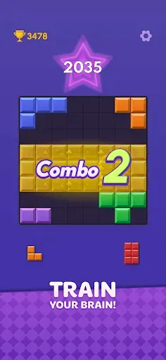 Скриншот 2 — Bloxie - Block Puzzle
