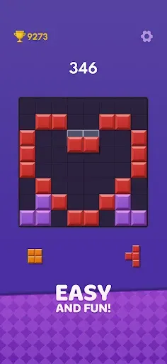 Скриншот 3 — Bloxie - Block Puzzle