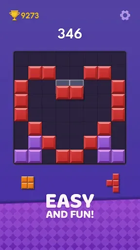 Скриншот 5 — Bloxie - Block Puzzle