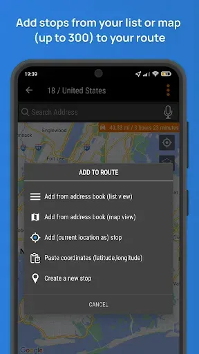 Скриншот 2 — Routin Планировщик маршрута