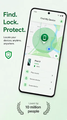 Скриншот 1 — Find My Device: Phone Tracker