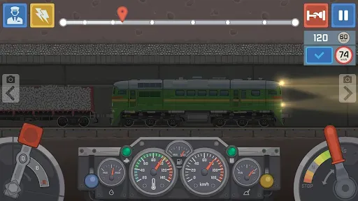 Скриншот 6 — Train Simulator: поезд игра 2D