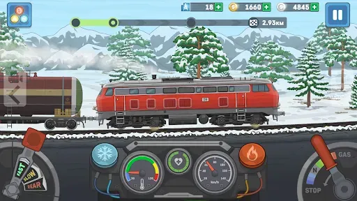 Скриншот 1 — Train Simulator 2: Поезд игра