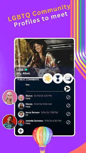 Скриншот 2 — Trans App: Meet & Dating
