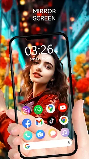 Скриншот 6 — прозрачный телефон живые обои