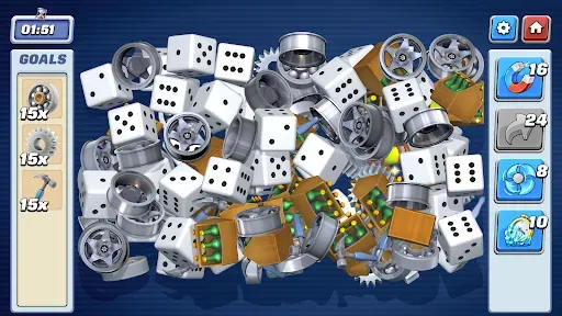 Скриншот 7 — Garage Mania: Triple Match 3D