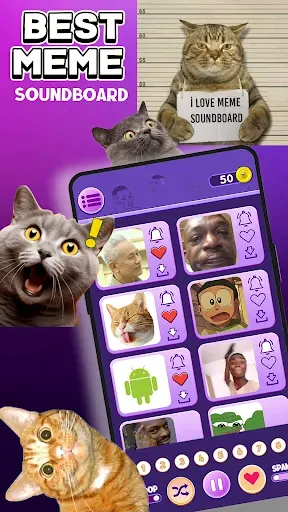 Скриншот 3 — Мемы Звуки: Soundboard 2026