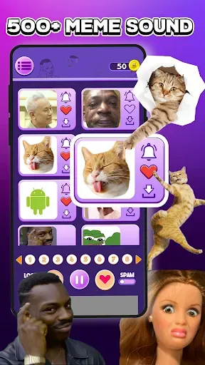 Скриншот 6 — Мемы Звуки: Soundboard 2026