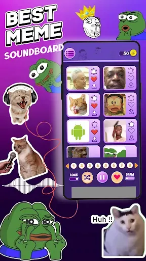 Скриншот 8 — Мемы Звуки: Soundboard 2026
