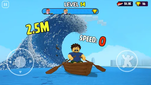Скриншот 3 — Tsunami Escape Run