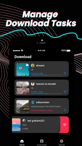 Скриншот 2 — Video Downloader For Tik