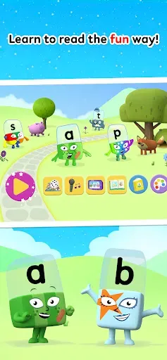 Скриншот 1 — Alphablocks World