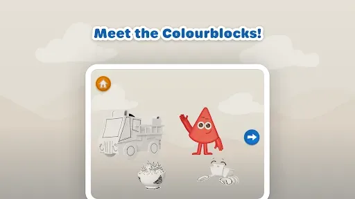 Скриншот 2 — Meet the Colourblocks