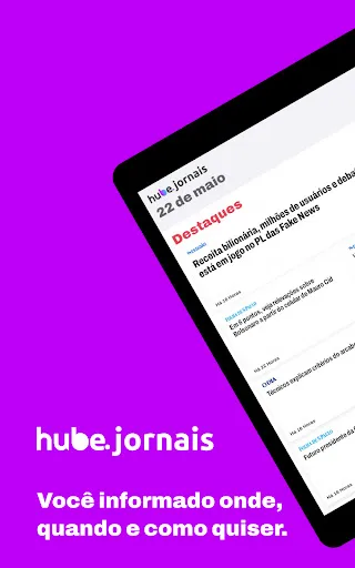 Скриншот 8 — Hube Jornais