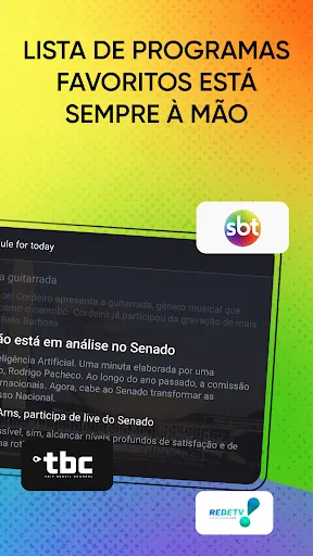 Скриншот 5 — TV Digital: tv online ao vivo