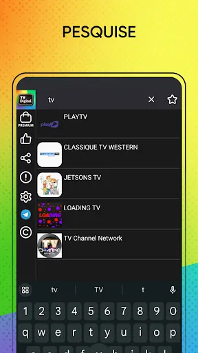 Скриншот 6 — TV Digital: tv online ao vivo